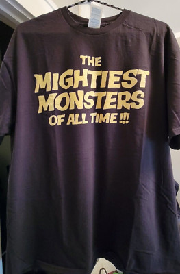 Godzilla vs. King Kong (1963)/Kaiju/ Mightiest Monsters of All Time T-Shirt 2XL-image