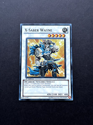 Yugioh! X-Saber Wayne - 1st Edittion 5DS3-EN042 Super Rare (NM/LP) 1996-image