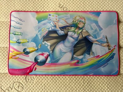 Amanda Lapalme Manamoon Weather Painter Rainbow Day YuGiOh YGO Rubber Playmat-image
