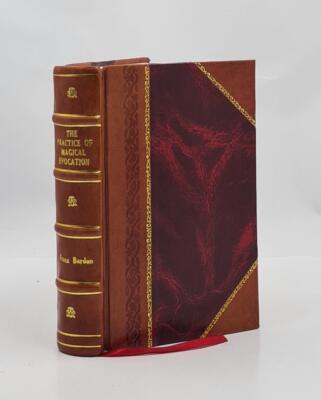 Franz Bardon Practice Of Magical Evocation 1991 [Leather Bound]-image