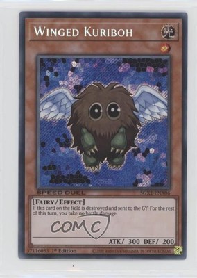 2022 Yu-Gi-Oh! Speed Duel GX: Academy Box 1st Edition Winged Kuriboh 02l5-image