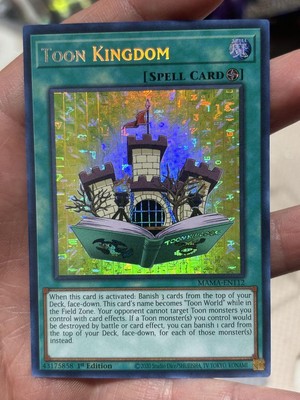 Yu-Gi-Oh! Toon Kingdom Pharaoh's Secret 1st Edition MAMA-EN112 Near Mint-image