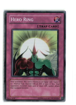 HERO RING GX1-EN003 UNLIMITED Yugioh TCG LP-image