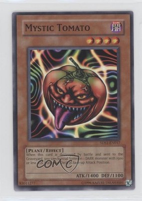 2008 Yu-Gi-Oh! 5D's Starter Deck Unlimited Mystic Tomato #5DS1-EN017 0ms5-image