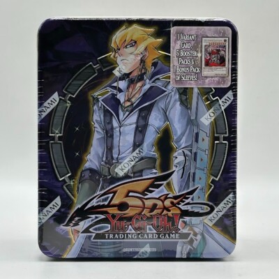 Yu-Gi-Oh! Jack Atlas Tin 2009 For Card Game CCG TCG-image