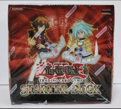 Yugioh Starter Deck Jaden Yuki-Syrus Truesdale Display Case 1st Edition 10 Decks-image