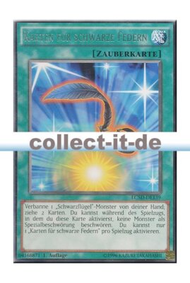Yugioh LC5D-EN139 Black Feather Cards - 1st edition-image