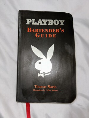 Playboy Bartender's Guide By Thomas Mario, Nice (Barnes & Noble, Official)-image