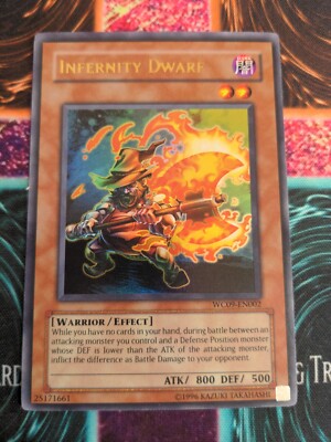 Yu-Gi-Oh! Infernity Dwarf WC09-EN002 Ultra Rare NM -image