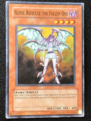 Nurse Reficule the Fallen One GX05-EN001 Super Rare Unlimited Edition-image