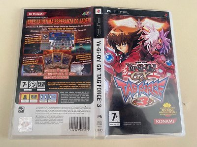 YU-GI-OH GX Tag Force 3 YuGiOh CIB REGION FREE Sony PSP English Espanol-image