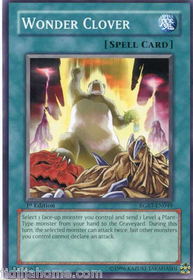 RGBT EN049 1ST ED 3X WONDER CLOVER COMMON CARDS-image