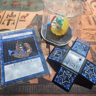 Yu-Gi-Oh! Dungeon Dice Monsters Bow Drawing Mermaid Figure Card JPN Limited Edit-image