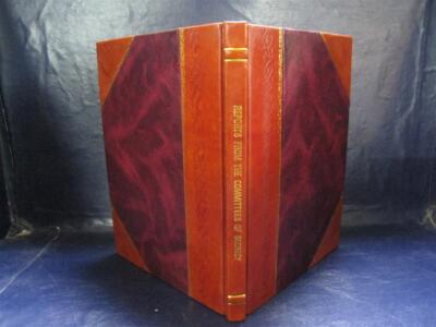 Reports From The Committees Of Secrecy (1797) On The Outstanding [Leather Bound]-image