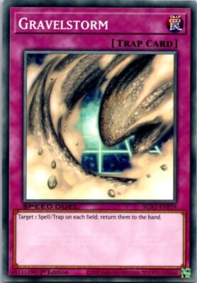 Gravelstorm SGX1-ENF19 Speed Duel GX: Duel Academy Box 1st Edition-image