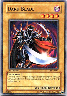  Dark Blade 5DS1-EN004 Yu-Gi-Oh! Light Play 1st Edition -image