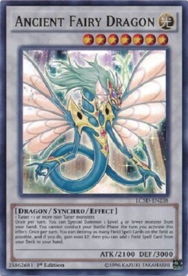 *** ANCIENT FAIRY DRAGON *** ULTRA RARE 1ST EDITION LC5D-EN238 MINT/NM YUGIOH!-image