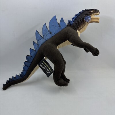 GODZILLA Movie 1998 Toho Equity Toys Posable Vinyl Head Arms Plush Doll 12”-image