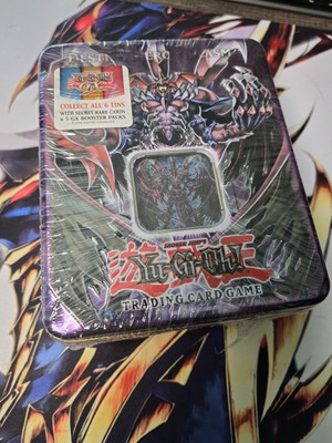 Yugioh 2007 Destiny Hero - Plasma Tin - Fully SEALED - Yugioh GX CT03 Packs-image