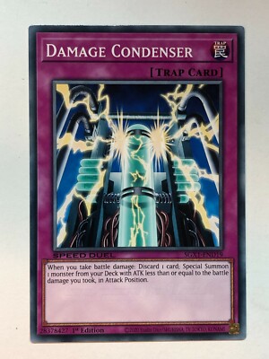 Yu-Gi-Oh! Speed Duel GX: Duel Academy Damage Condenser SGX1-END19 NM/M-image