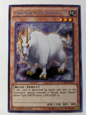 Tanngrisnir of the Nordic Beasts - LC5D-EN177 - Secret Rare - 1st Ed NM/VLP-image