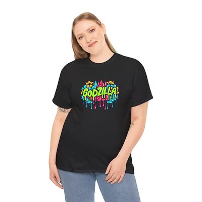 Godzilla Fire Breath T-Shirt | Epic Kaiju Tee | Japanese Monster Graphic Shirt-image