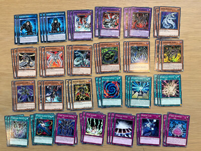🔥CYBER DRAGON DECK 75 CARDS TOTAL+BONUS PLAYMAT-SGX1-SPEED DUEL-NM/MINT-YUGIOH-image