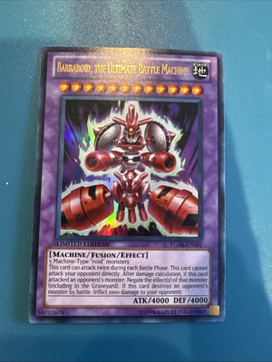 Barbaroid, the Ultimate Battle Machine YG08-EN001 Yu-Gi-Oh! GX Manga Promotional-image