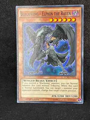 Blackwing - Elphin the Raven LC5D-EN116 Legendary Collection 5D's 1st Edition LP-image