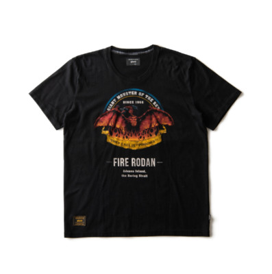 Fire Rodan T-shirt TOHO Godzilla Store Japan Limited Edition Monster Goods New-image