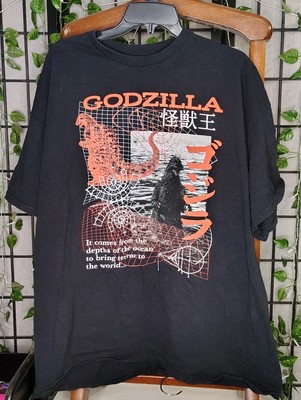 Godzilla Radar Graphics Mens Tshirt 2XL-image