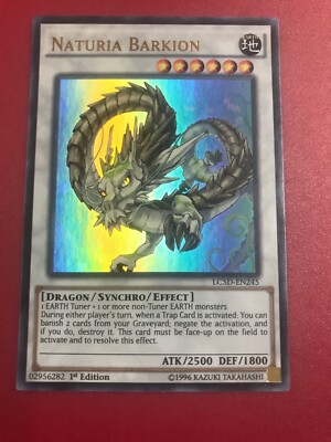 YUGIOH - Naturia Barkion - LC5D-EN245 MINT/NEAR MINT 1ST ED-image