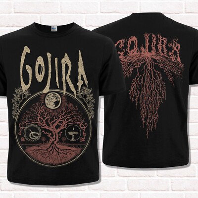 Gojira black T-Shirt, World Tree. Heavy Music.-image