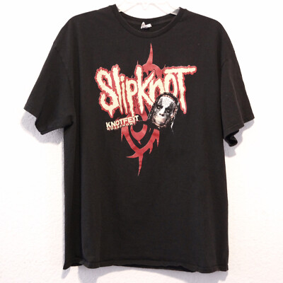 Slipknot 2019 Knotfest Tour Concert T-Shirt Men's XL Gojira Behemoth Volbeat-image