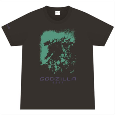 GODZILLA Monster Planet T-shirt 003 Godzilla Haruo and others TOHO JPN LTD New-image