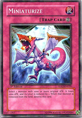 Miniaturize 5DS2-EN039 Yu-Gi-Oh! Light Play 1st Edition-image