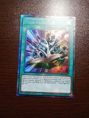 Yu-Gi-Oh! Toon Flip Collectors 1st Edition Near Mint English TOCH-EN004-image
