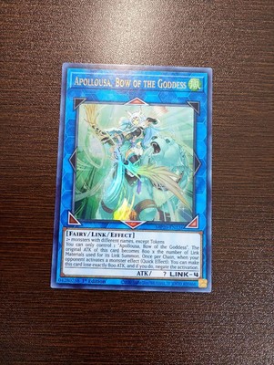 Yu-Gi-Oh! Apollousa, Bow of the Goddess Ultra Rare 1st Edition NM English-image