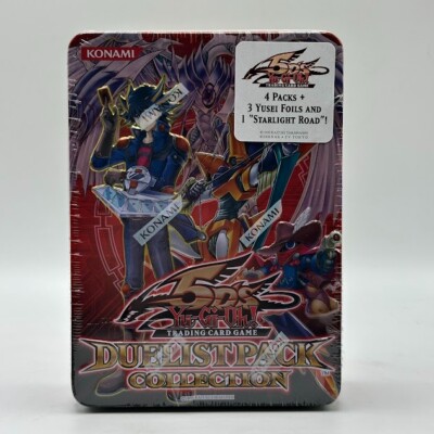 Yugioh 5D's Duelist Pack Collection 2008 Tin Factory Sealed-image