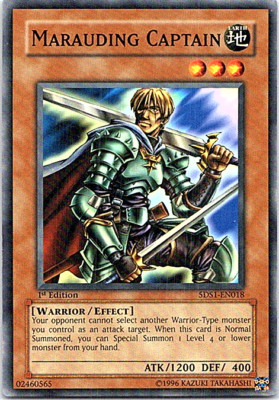 Marauding Captain 5DS1-EN018 Yu-Gi-Oh! Light Play 1st Edition -image