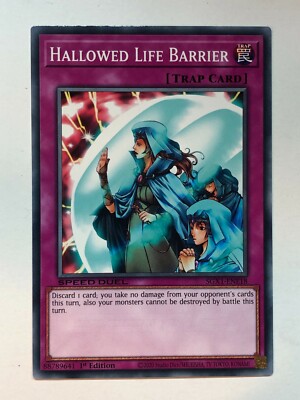 Yu-Gi-Oh! Speed Duel GX: Duel Academy Hallowed Life Barrier SGX1-ENE18 NM/M-image