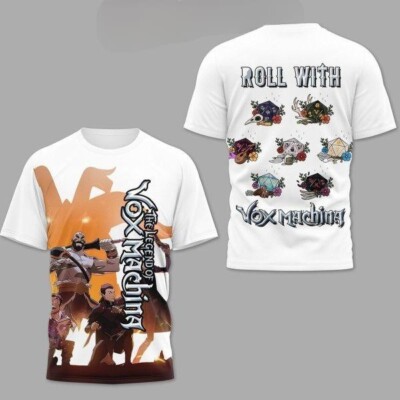 The Legend Of Vox 2024 Machina Roll With Vox Hoodie T-Shirt-image