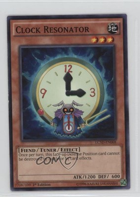 Clock Resonator 1st Ed. YuGiOh Legendary Collection 5Ds Mega-Pack 0g4-image