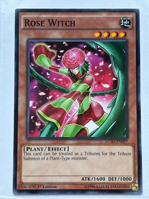 Yu-Gi-Oh Rose Witch LC5D-EN097 Common 1st Edition NM-image
