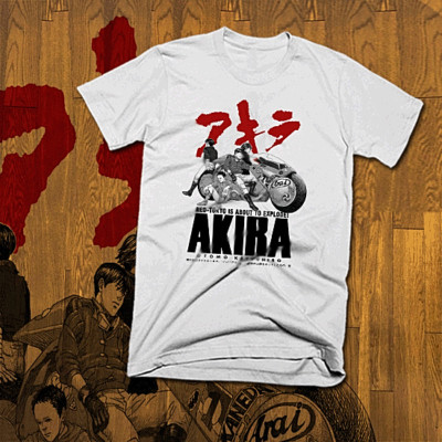Cyber Punk t-shirt Akira Tetsuo Shot Neo Tokyo science fiction Cyborg anime moto-image