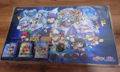Yu-Gi-Oh Power Pro Collaboration Card Sleeve & Play Mat Set Konami-image