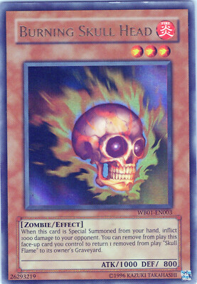 Burning Skull Head HP UNL WB01 Yu-Gi-Oh! 5D's Wheelie Breakers Promo YGO-image