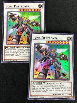 YUGIOH JUNK DESTROYER LC5D-EN039 1ST SUPER X2 (NM)-image
