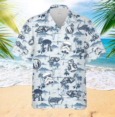 Star Wars Hawaiian Shirt, Star Wars Shirt, Starwars Shirt For Men, Summer Hawaii-image