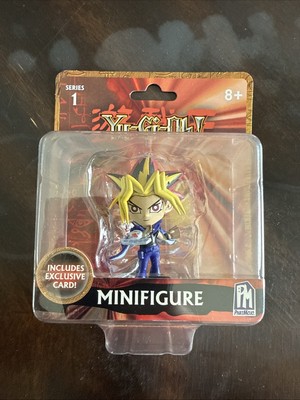 2020 Phat Mojo Series 1 YuGiOh Yami Yugi Mini Figure W/ Card-image